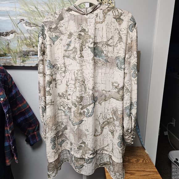 Mellissa McCarthy size 4x blouse - Picture 3 of 3